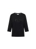 Cecil Langarmshirt in Black