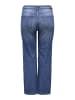 ONLY Carmakoma Jeans mit weitem Bein in Medium Blue Denim