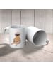 Mr. & Mrs. Panda Kindertasse Faultier Kaffee ohne Spruch in Weiß