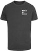 Mister Tee T-Shirt "Never On Time Tee" in Grau