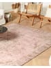 Beliani Kurzflor MATARIM in Rosa/Beige - (W) 200 x (H) 200 x (L) 300 cm