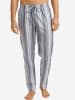 Hanro Pyjamahose Night & Day in smokey blue stripe