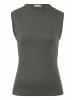 Hessnatur Rib Top Slim in tannengrün