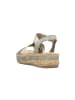 rieker Dollaro Sandalen mit Gummibändern Grün