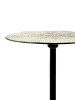 FineBuy Beistelltisch in Silber / Aluminium / 29x29x60