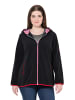 Ulla Popken Sweatjacke in schwarz
