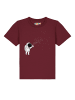 wat? Apparel T-Shirt Spray the universe in Weinrot