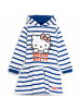 Cerda Langarmkleid Hello Kitty gestreift in Weiß
