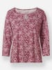 WITT WEIDEN Print-Shirt in bordeaux-bedruckt