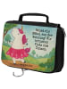 Mr. & Mrs. Panda beautycase Einhorn Ballerina Design mit Spruch in Weiß