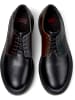 Camper Schnürschuhe " Dean " in Bordeaux Schwarz