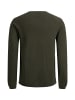 Jack & Jones Strickpullover in Olive Night