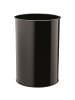 Durable Papierkorb Metall rund 30l schwarz