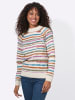 WITT WEIDEN Langarm-Pullover in topas-cognac-gemustert