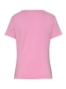 Vivance Kurzarmshirt in rosa, blau