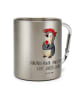 Mr. & Mrs. Panda Kaffeetasse Jungfrau Astrologie mit Spruch in Silber