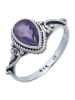 mantraroma 925er Silber - Ringe mit Amethyst facettiert