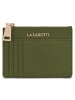 Lazarotti Bologna Leather Schlüsseletui Leder 11,5 cm mit Air Tag Fach in olive