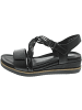 Tamaris Keilsandalette Schwarz