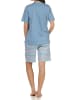 NORMANN kurzarm Schlafanzug Shorty Pyjama Ethnolook in hellblau