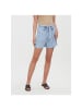 Vero Moda Short in Light Blue Denim-WHITE