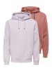 ONLY & SONS Sweatshirt / Hoodie Ceres in Rosa / rot