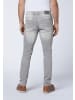 Oklahoma Jeans Jeans in hellgrauer Waschung in Grau