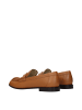 Miu Miu Braun Leder Slip-On Loafer