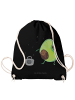 Mr. & Mrs. Panda Rucksackbeutel Avocado Tanzen ohne Spruch in Schwarz