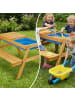 relaxdays Kindersitzgruppe in Natur - (B)89 x (H)48,5 x (T)85 cm