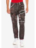 Cipo & Baxx Jeanshose CD636 in BURGUNDY