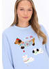 myMo Women Sweatshirt in light blue