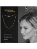 GoldDream 333 Gelbgold Damen GoldDream Halsketten Anker diamantiert Kette ca. 60cm