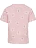 Hummel Shirt "Hmlmini Loose Flower T-Shirt S/S" in Rosa