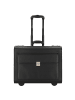 Dermata 2 Rollen Pilotentrolley 40 cm in schwarz