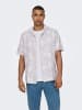 Only&Sons Tropisches Hemd mit Sommer Design Bequemes Casual Shirt in Lila