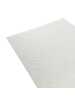 Beliani Kurzflor GANNETT in Weiß - (W) 160 x (L) 230 cm
