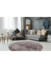 Kayoom Hochflor Teppich Diamond 700 in champagner - rund