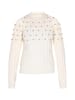 faina Damen Pullover in Wollweiss