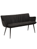 ebuy24 Sitzbank Join Schwarz 152 x 62 cm