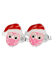 schmuck23 Ohrringe 925 Silber Eule in Pink