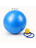 relaxdays Gymnastikball in Blau - Ø 75 cm