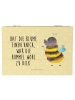 Mr. & Mrs. Panda Schatzkiste Hummel flauschig mit Spruch in Gelb Pastell