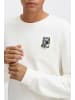 BLEND Rundhalspullover BHSweatshirt in Weiß