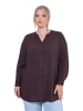 MIAMODA Bluse in mahagoni