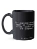 Mr. & Mrs. Panda Tasse Spruch Rettungssanitäterin Mut mit Spruch in Schwarz