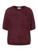 More & More oversized, leichter Strick in ruby orchid
