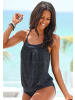 Venice Beach Tankini in schwarz-grau