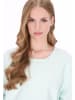 DreiMaster Women Sweatshirt in mint blue