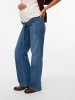 Vero Moda Umstandsjeans mit weitem Bein in Medium Blue Denim